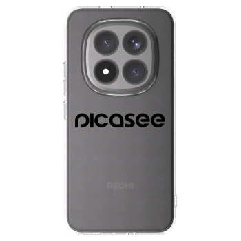 Picasee διαφανής θήκη σιλικόνης Xiaomi Redmi Note 15 Pro+ - Picasee - new logo - black