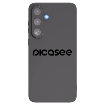 Picasee Μαύρη θήκη σιλικόνης για Samsung Galaxy S25 FE 5G - Picasee - new logo - black