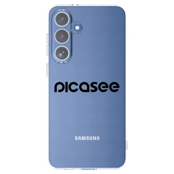 Picasee διαφανής θήκη σιλικόνης Samsung Galaxy S25 FE 5G - Picasee - new logo - black