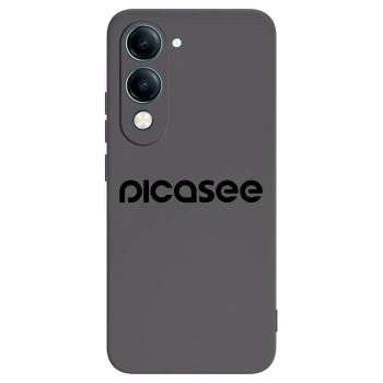 Picasee Μαύρη θήκη σιλικόνης για Vivo Y29s 5G - Picasee - new logo - black
