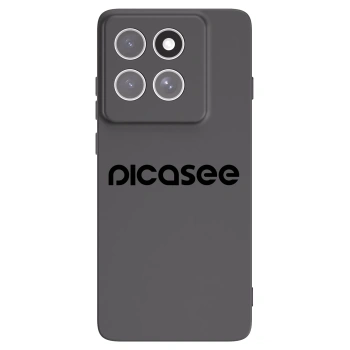 Picasee Μαύρη θήκη σιλικόνης για Motorola Edge 60 Fusion - Picasee - new logo - black