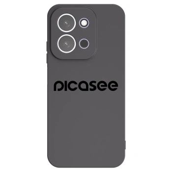 Picasee Μαύρη θήκη σιλικόνης για Xiaomi Redmi 15C 5G - Picasee - new logo - black