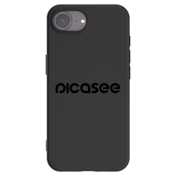 Picasee Μαύρη θήκη σιλικόνης για Apple iPhone 17e - Picasee - new logo - black