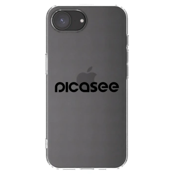 Picasee διαφανής θήκη σιλικόνης Apple iPhone 17e - Picasee - new logo - black