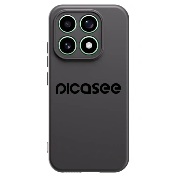 Picasee Μαύρη θήκη σιλικόνης για Xiaomi 17 - Picasee - new logo - black