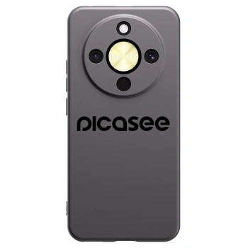 Picasee Μαύρη θήκη σιλικόνης για Honor Magic8 Lite 5G - Picasee - new logo - black
