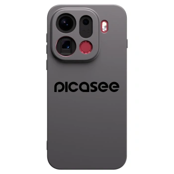 Picasee Μαύρη θήκη σιλικόνης για OPPO Find X9 Pro - Picasee - new logo - black
