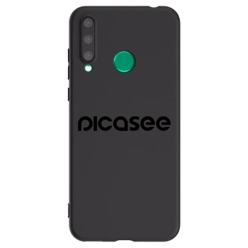 Picasee Μαύρη θήκη σιλικόνης για Honor 20 Lite - Picasee - new logo - black