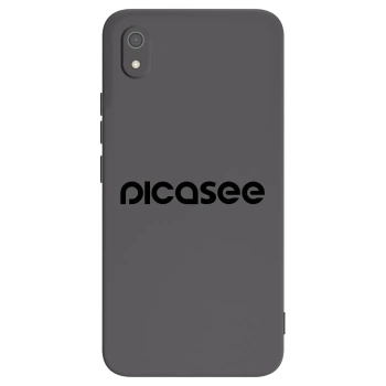 Picasee Μαύρη θήκη σιλικόνης για Xiaomi Redmi 7A - Picasee - new logo - black
