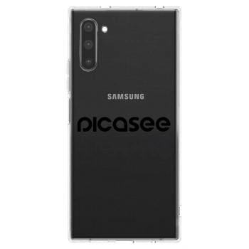 Picasee διαφανής θήκη σιλικόνης Samsung Galaxy Note 10 N970F - Picasee - new logo - black