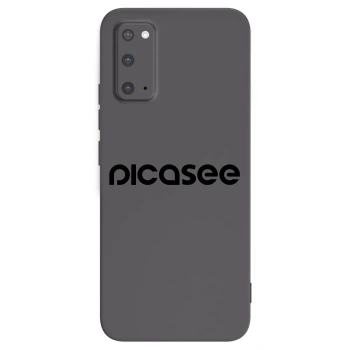 Picasee Μαύρη θήκη σιλικόνης για Samsung Galaxy S20 G980F - Picasee - new logo - black