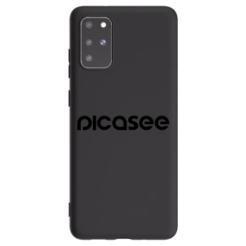 Picasee Μαύρη θήκη σιλικόνης για Samsung Galaxy S20+ G985F - Picasee - new logo - black