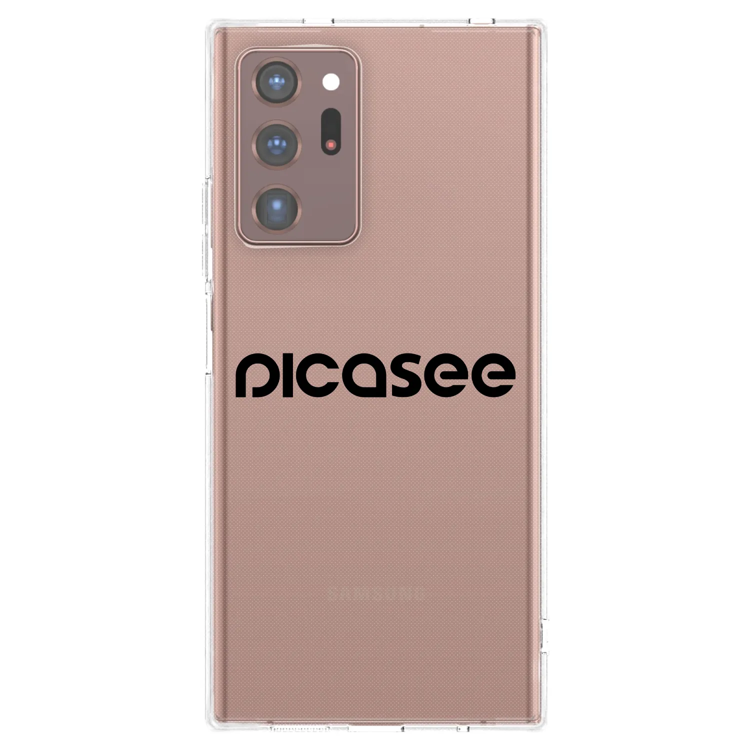 Picasee διαφανής θήκη σιλικόνης Samsung Galaxy Note 20 Ultra - Picasee - new logo - black
