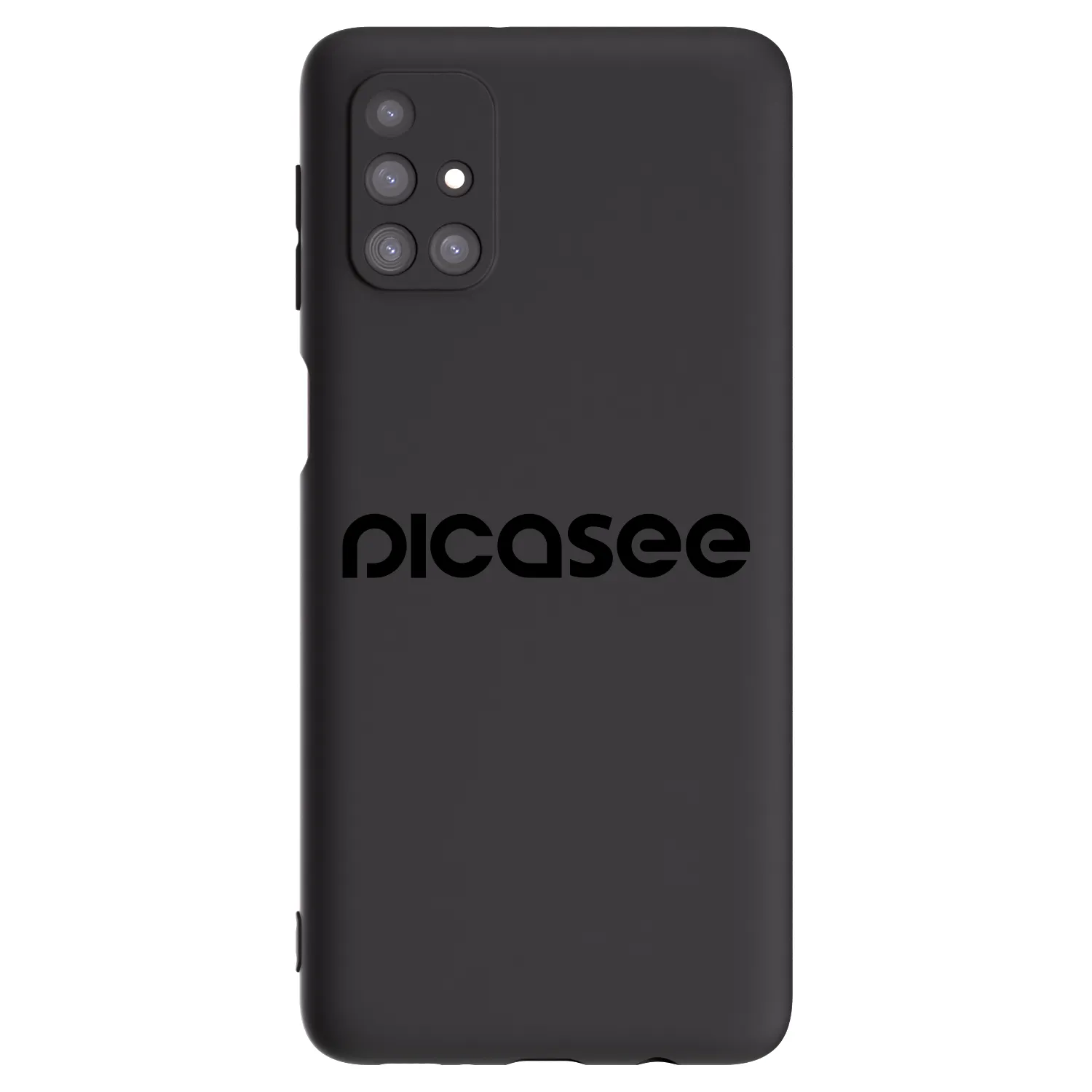 Picasee Μαύρη θήκη σιλικόνης για Samsung Galaxy M31s - Picasee - new logo - black