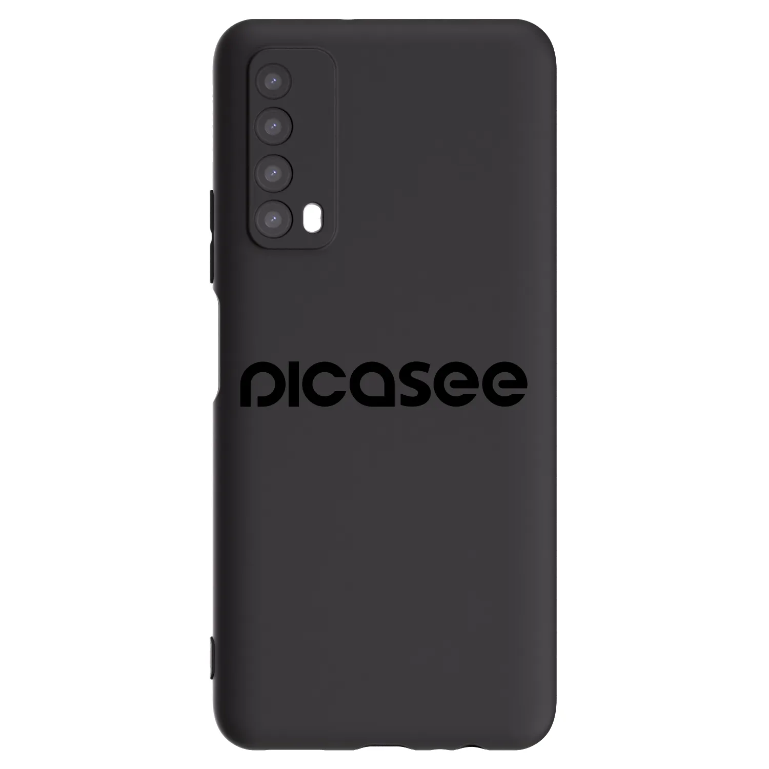 Picasee Μαύρη θήκη σιλικόνης για Huawei P Smart 2021 - Picasee - new logo - black