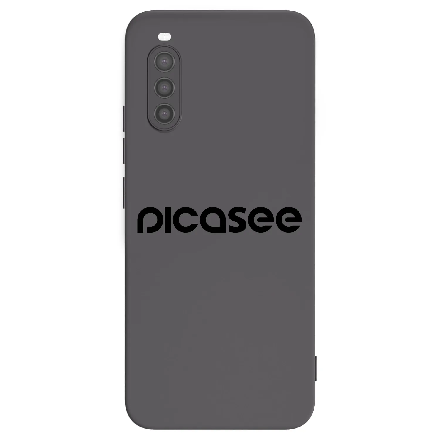Picasee Μαύρη θήκη σιλικόνης για Sony Xperia 10 II - Picasee - new logo - black