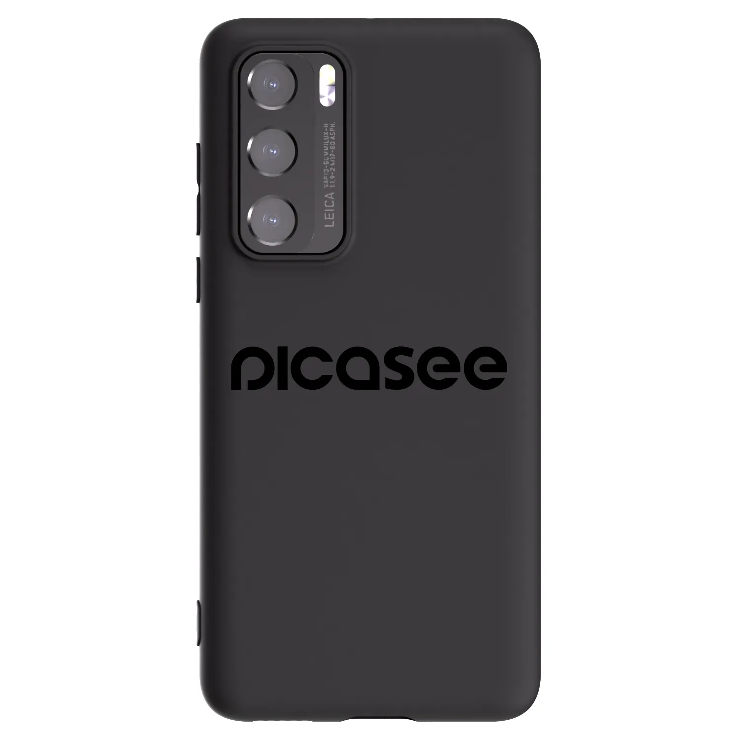 Picasee Μαύρη θήκη σιλικόνης για Huawei P40 - Picasee - new logo - black