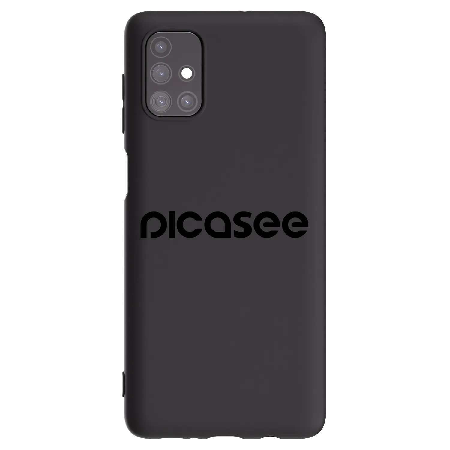 Picasee Μαύρη θήκη σιλικόνης για Samsung Galaxy M51 M515F - Picasee - new logo - black