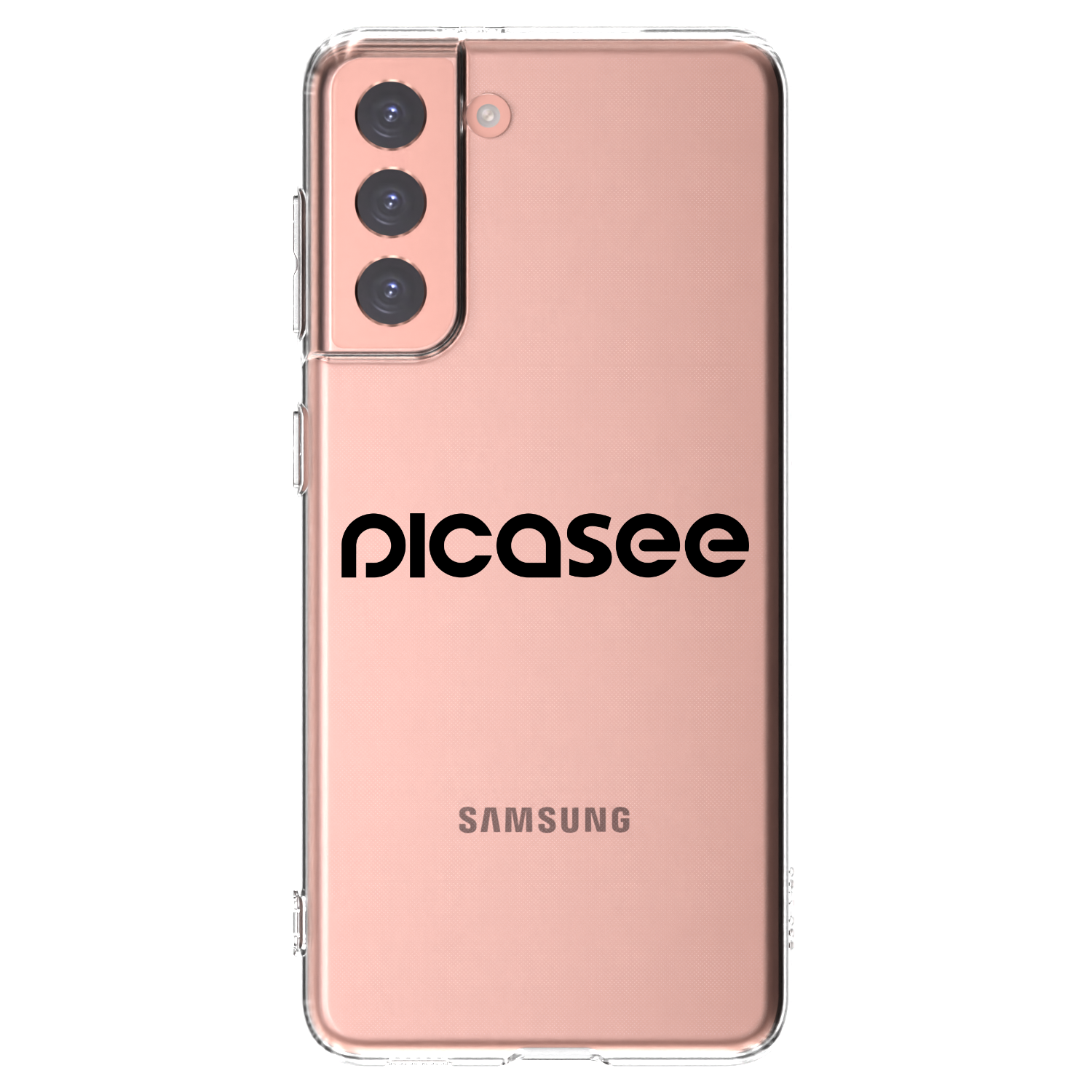 Picasee διαφανής θήκη σιλικόνης Samsung Galaxy S21 5G G991B - Picasee - new logo - black