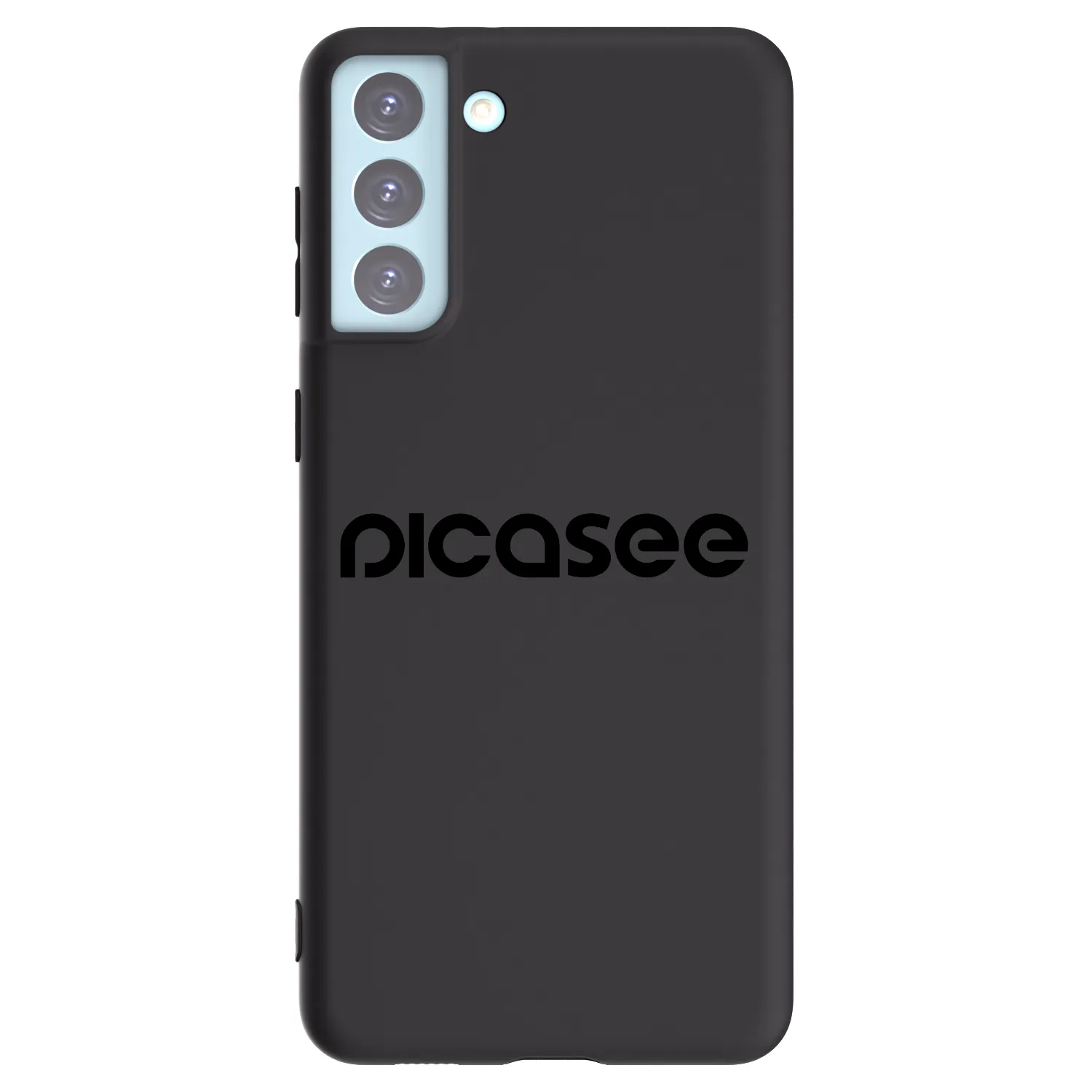 Picasee Μαύρη θήκη σιλικόνης για Samsung Galaxy S21+ 5G G996F - Picasee - new logo - black
