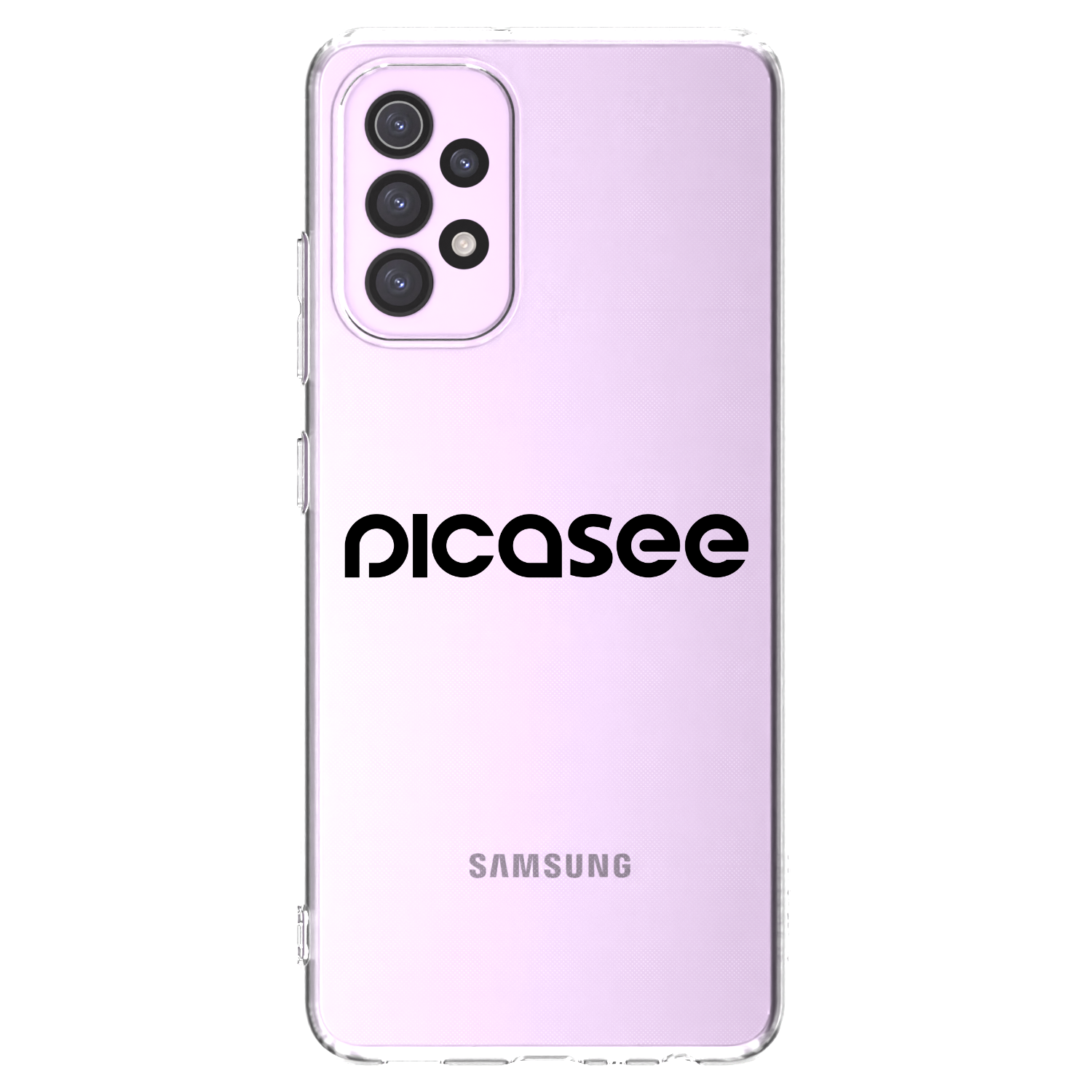 Picasee διαφανής θήκη σιλικόνης Samsung Galaxy A32 5G A326B - Picasee - new logo - black
