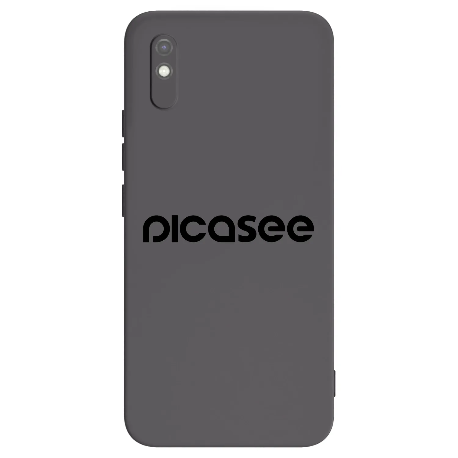 Picasee Μαύρη θήκη σιλικόνης για Xiaomi Redmi 9AT - Picasee - new logo - black