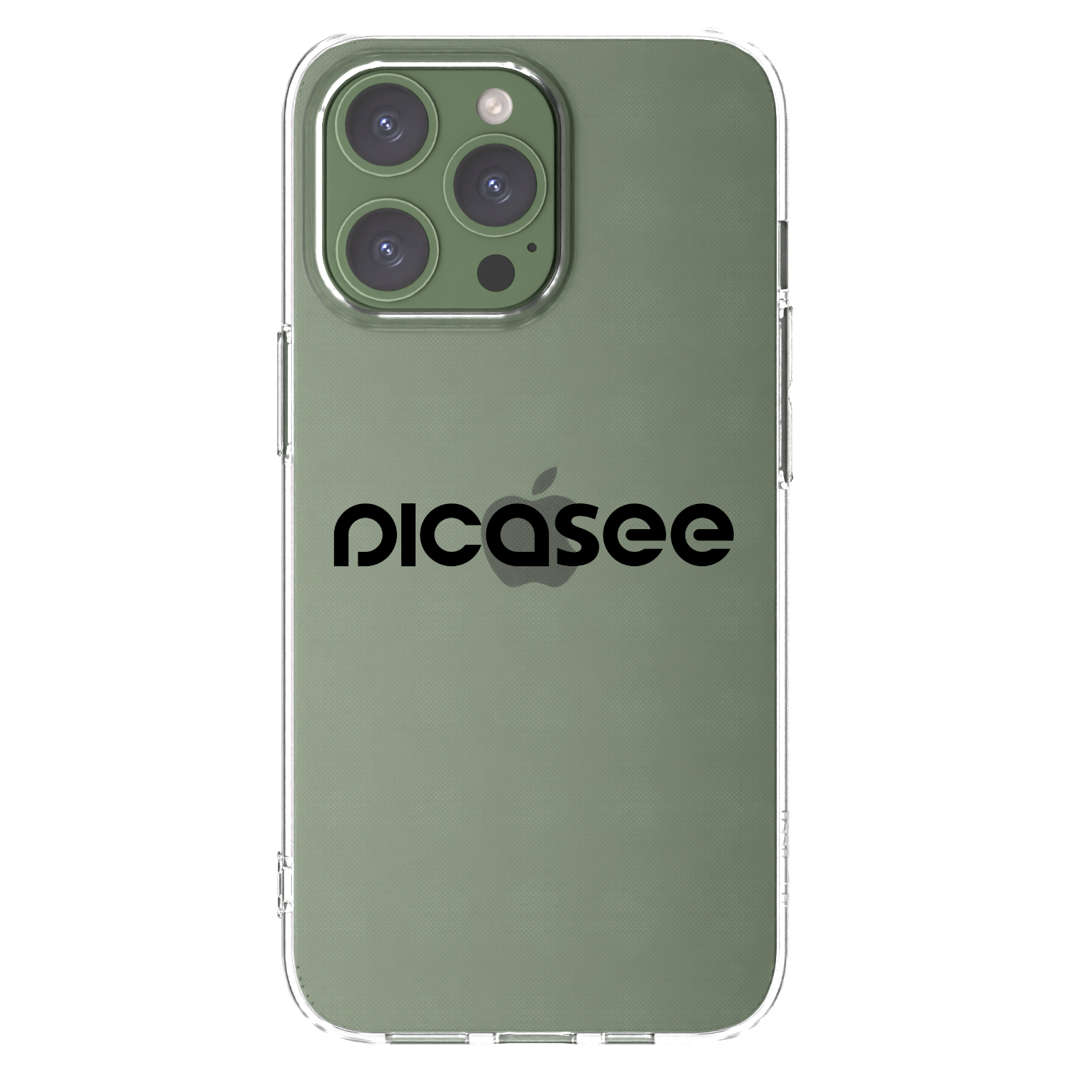 Picasee διαφανής θήκη σιλικόνης Apple iPhone 13 Pro - Picasee - new logo - black