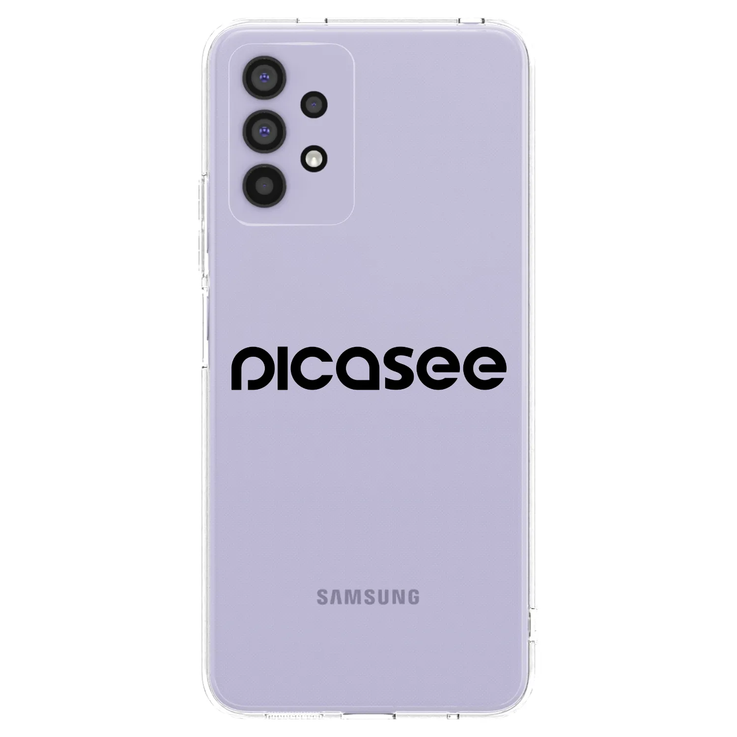 Picasee διαφανής θήκη σιλικόνης Samsung Galaxy A32 4G SM-A325F - Picasee - new logo - black