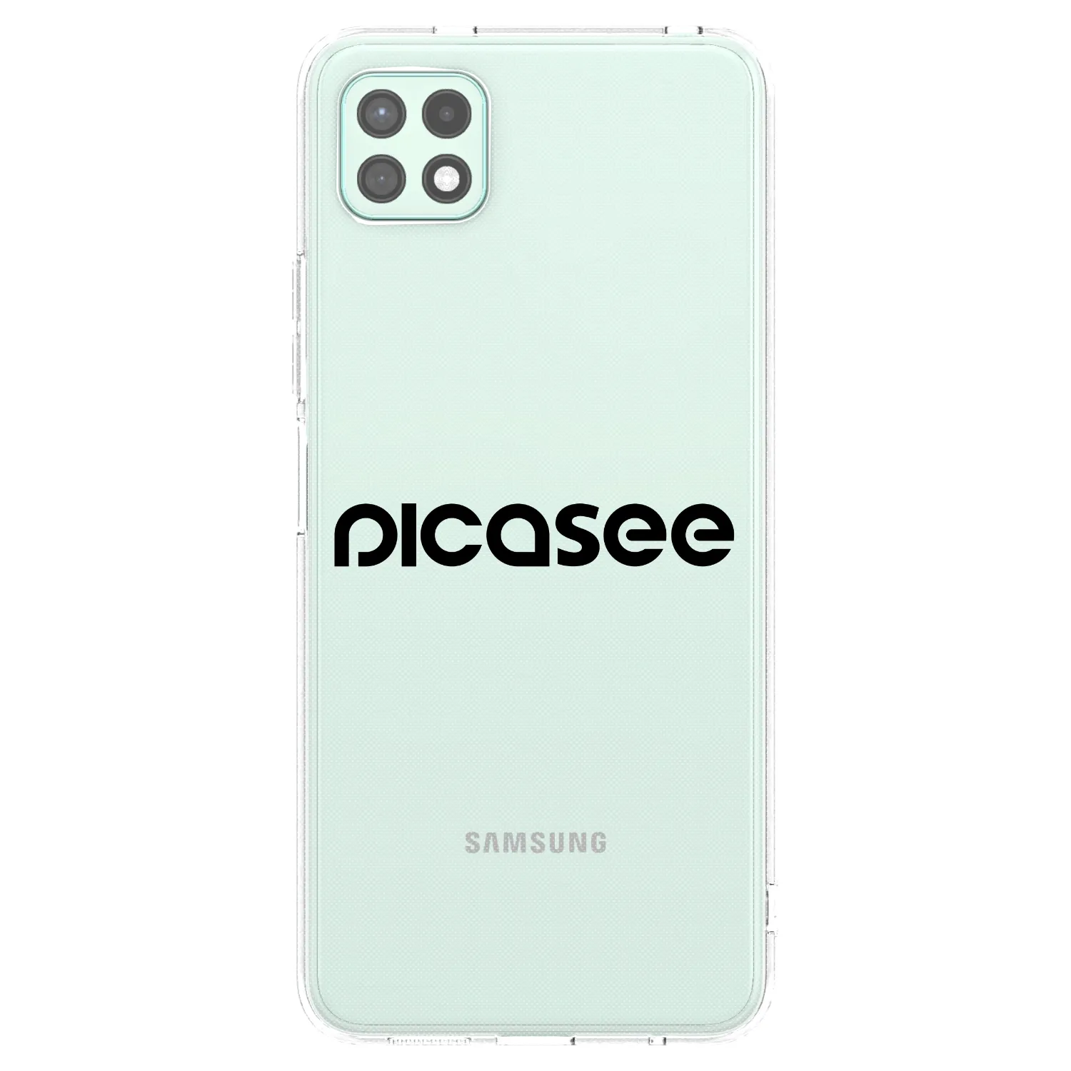 Picasee διαφανής θήκη σιλικόνης Samsung Galaxy A22 A226B 5G - Picasee - new logo - black