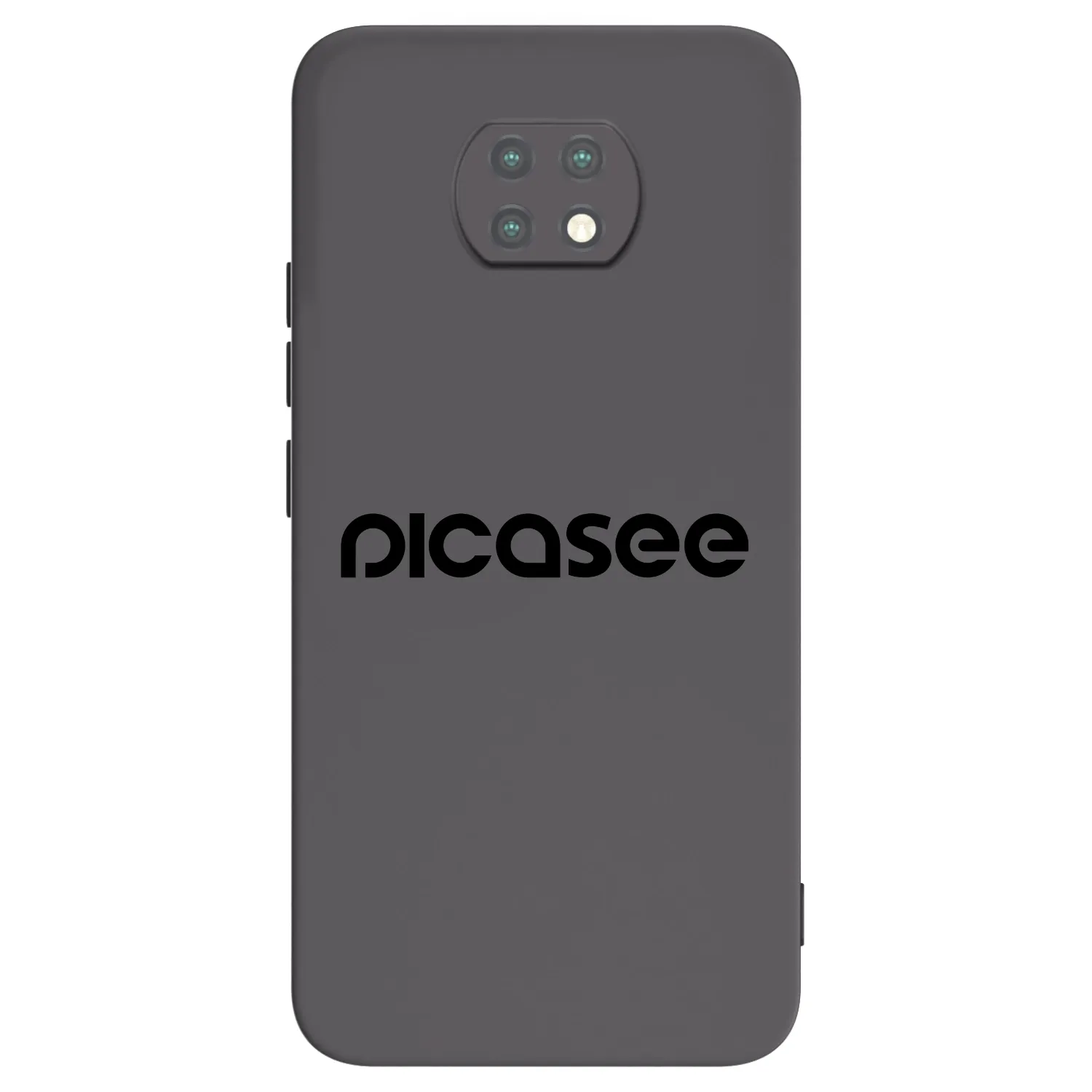 Picasee Μαύρη θήκη σιλικόνης για Xiaomi Redmi Note 9T - Picasee - new logo - black
