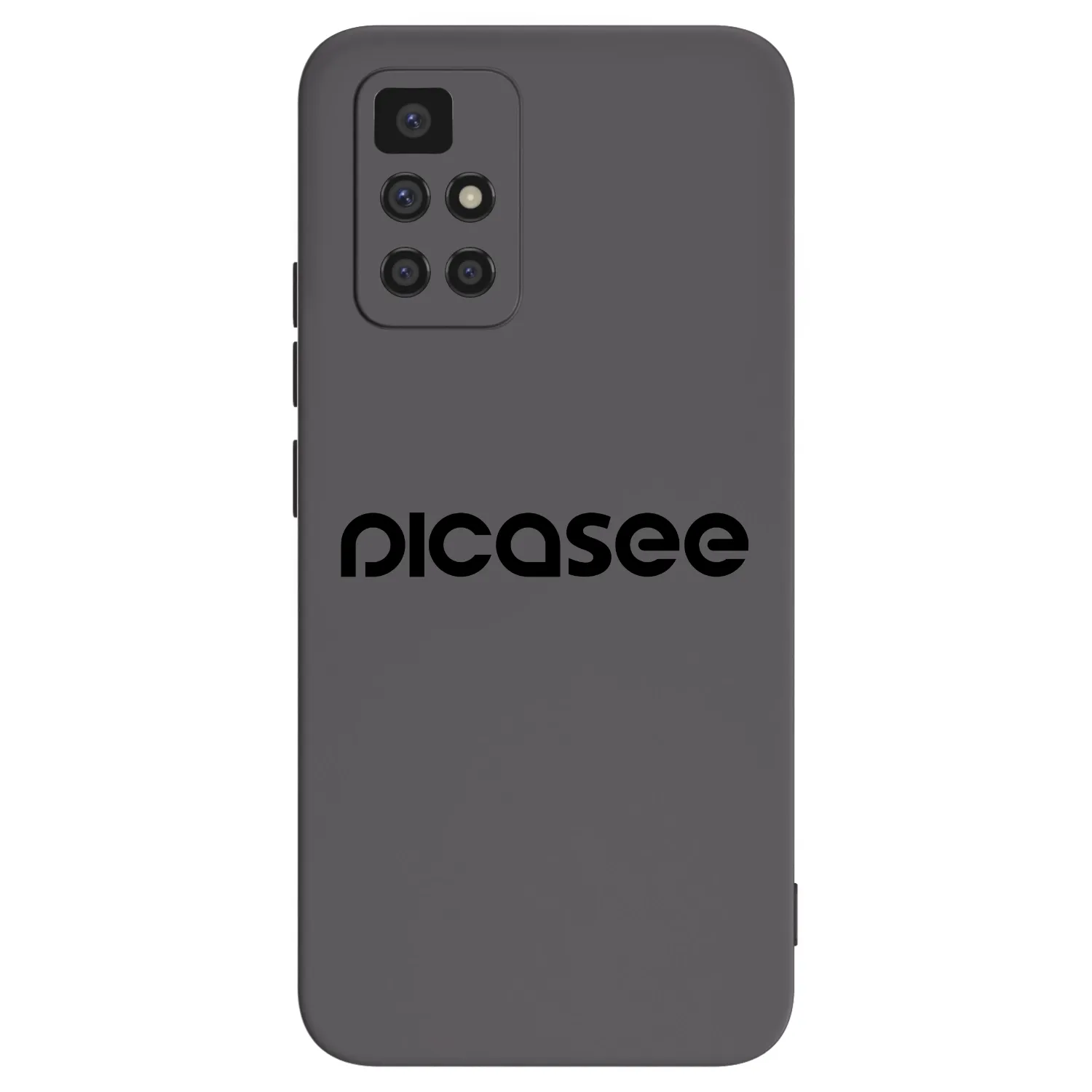 Picasee Μαύρη θήκη σιλικόνης για Xiaomi Redmi 10 - Picasee - new logo - black