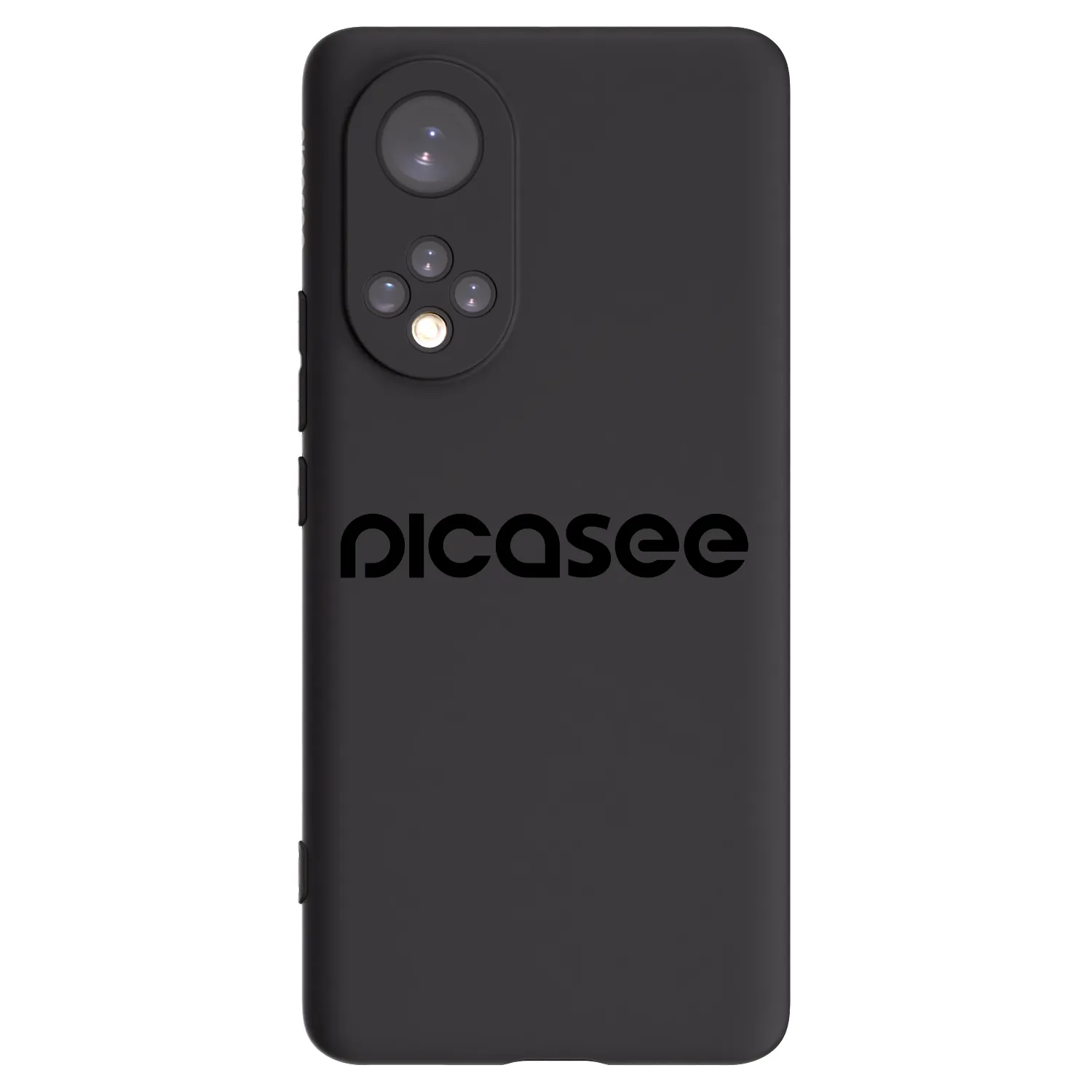 Picasee Μαύρη θήκη σιλικόνης για Honor 50 5G - Picasee - new logo - black