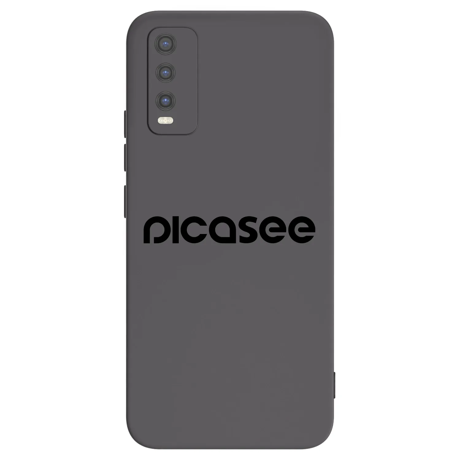 Picasee Μαύρη θήκη σιλικόνης για Vivo Y20s - Picasee - new logo - black