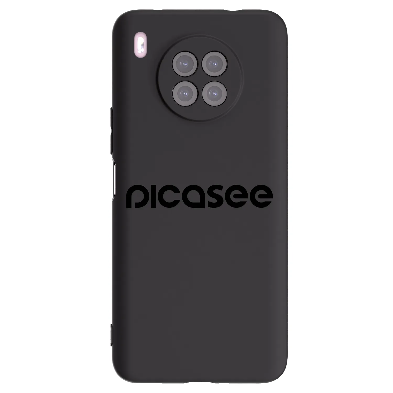 Picasee Μαύρη θήκη σιλικόνης για Huawei Nova 8i - Picasee - new logo - black