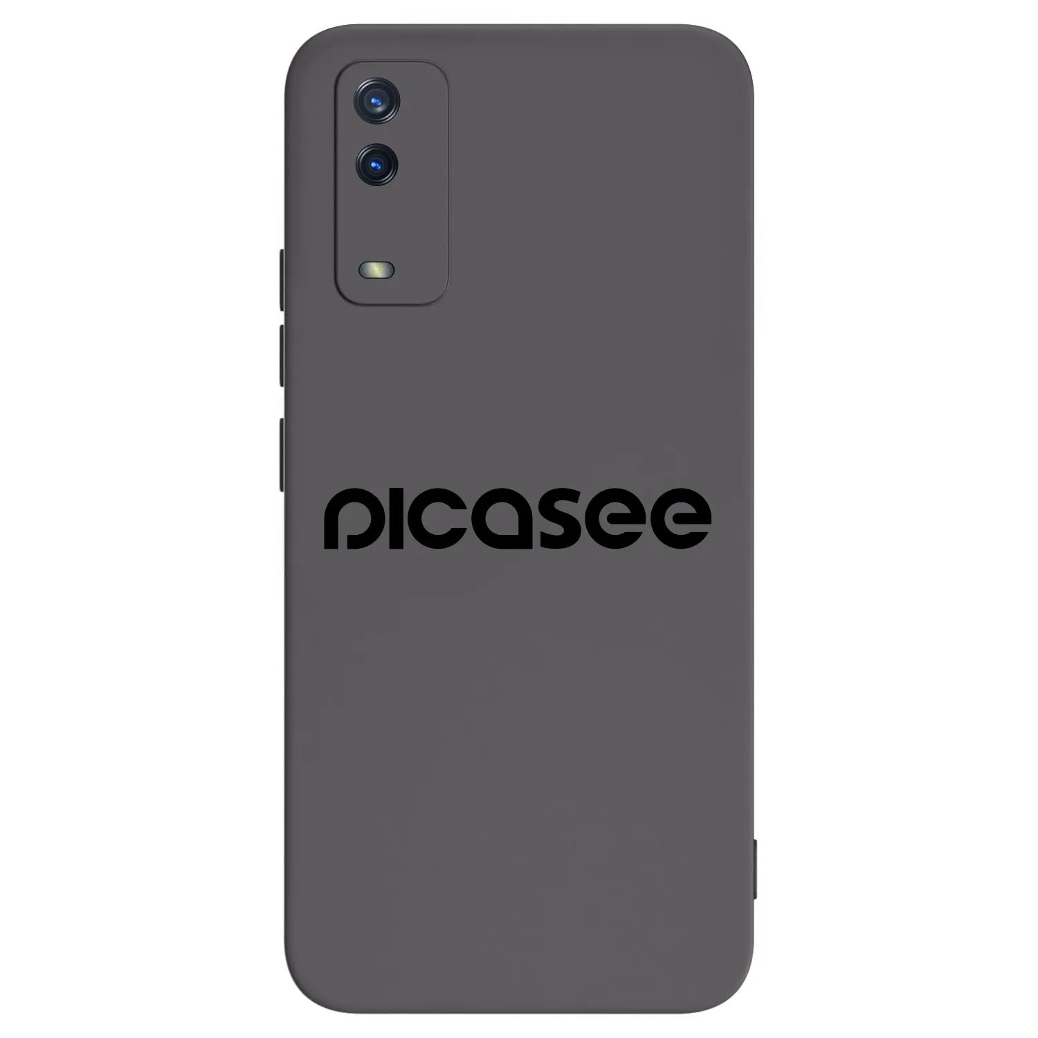 Picasee Μαύρη θήκη σιλικόνης για Vivo Y11s - Picasee - new logo - black