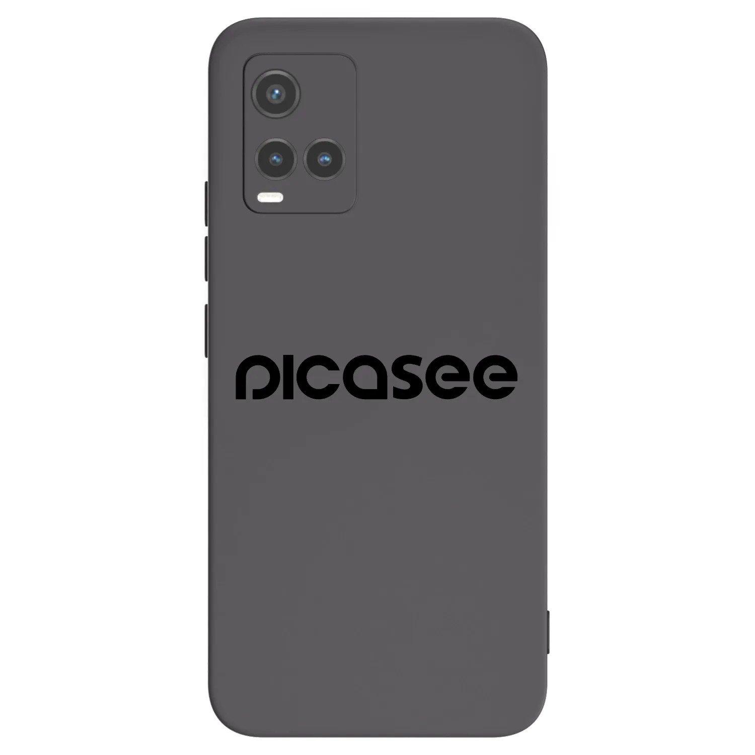 Picasee Μαύρη θήκη σιλικόνης για Vivo Y33s - Picasee - new logo - black