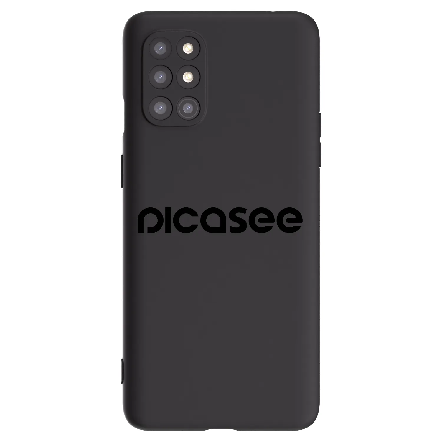 Picasee Μαύρη θήκη σιλικόνης για OnePlus 8T - Picasee - new logo - black