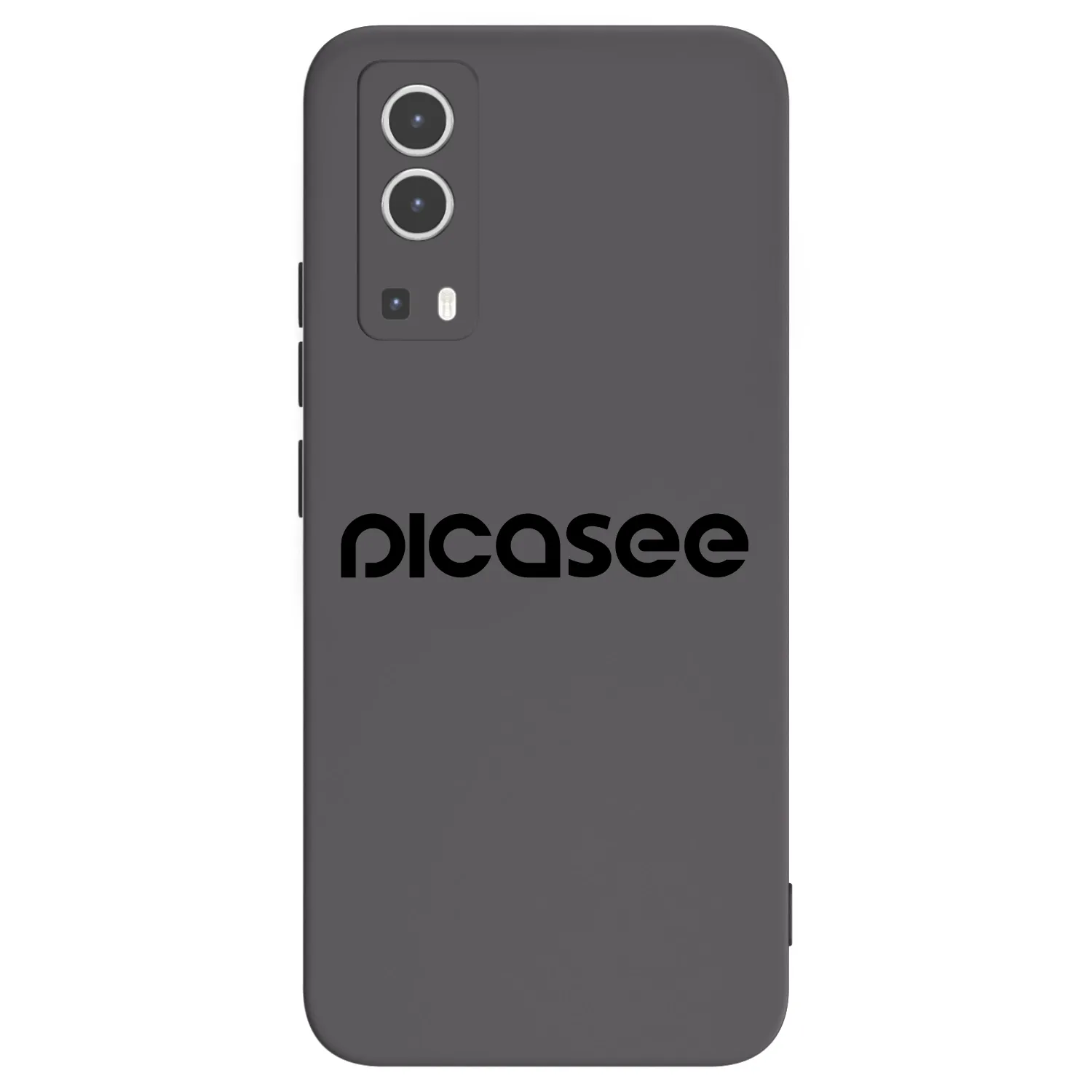 Picasee Μαύρη θήκη σιλικόνης για Vivo Y72 5G - Picasee - new logo - black