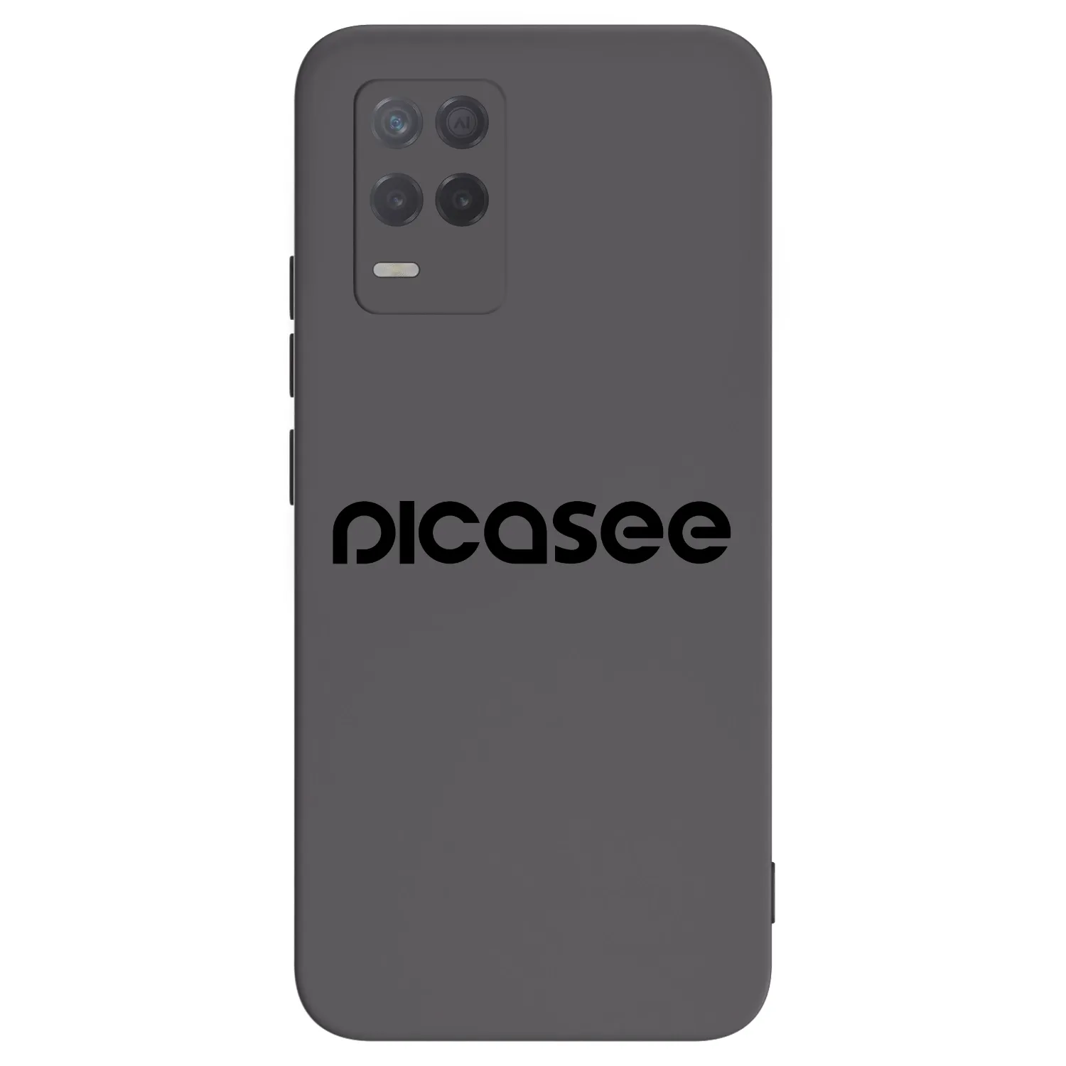 Picasee Μαύρη θήκη σιλικόνης για Realme 8 5G - Picasee - new logo - black