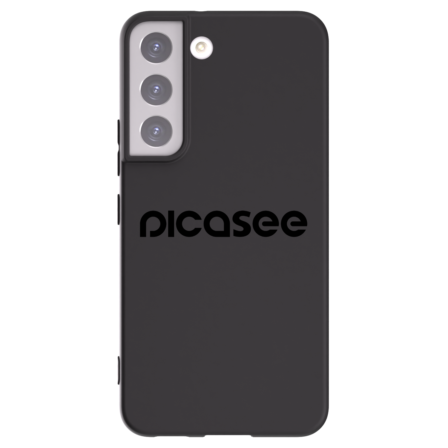 Picasee Μαύρη θήκη σιλικόνης για Samsung Galaxy S22 5G - Picasee - new logo - black