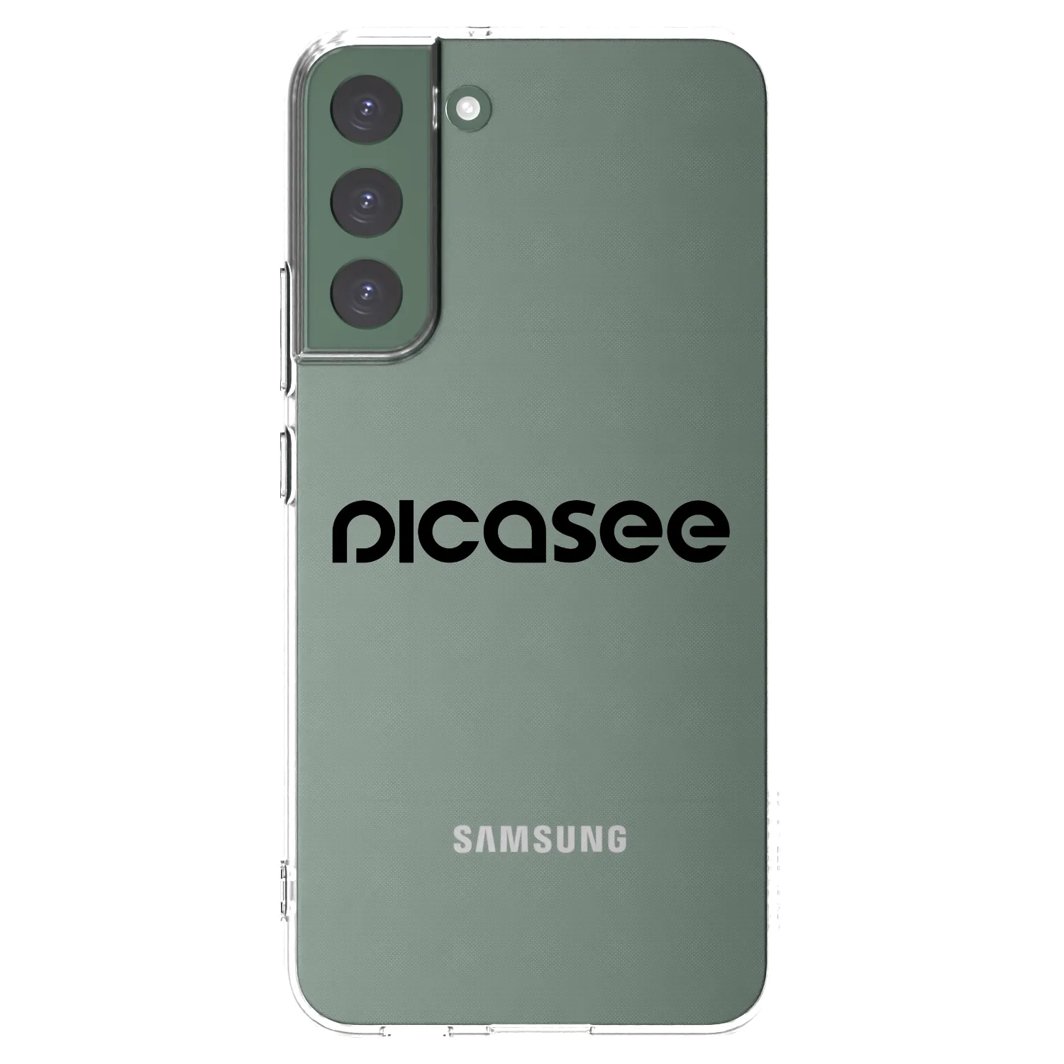 Picasee διαφανής θήκη σιλικόνης Samsung Galaxy S22+ 5G - Picasee - new logo - black