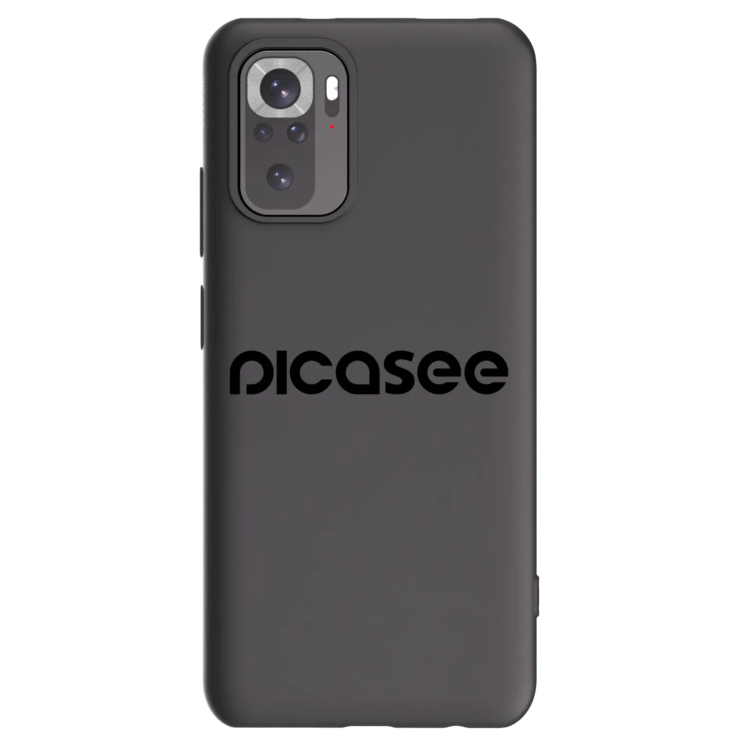 Picasee Μαύρη θήκη σιλικόνης για Xiaomi Redmi Note 11S 4G - Picasee - new logo - black