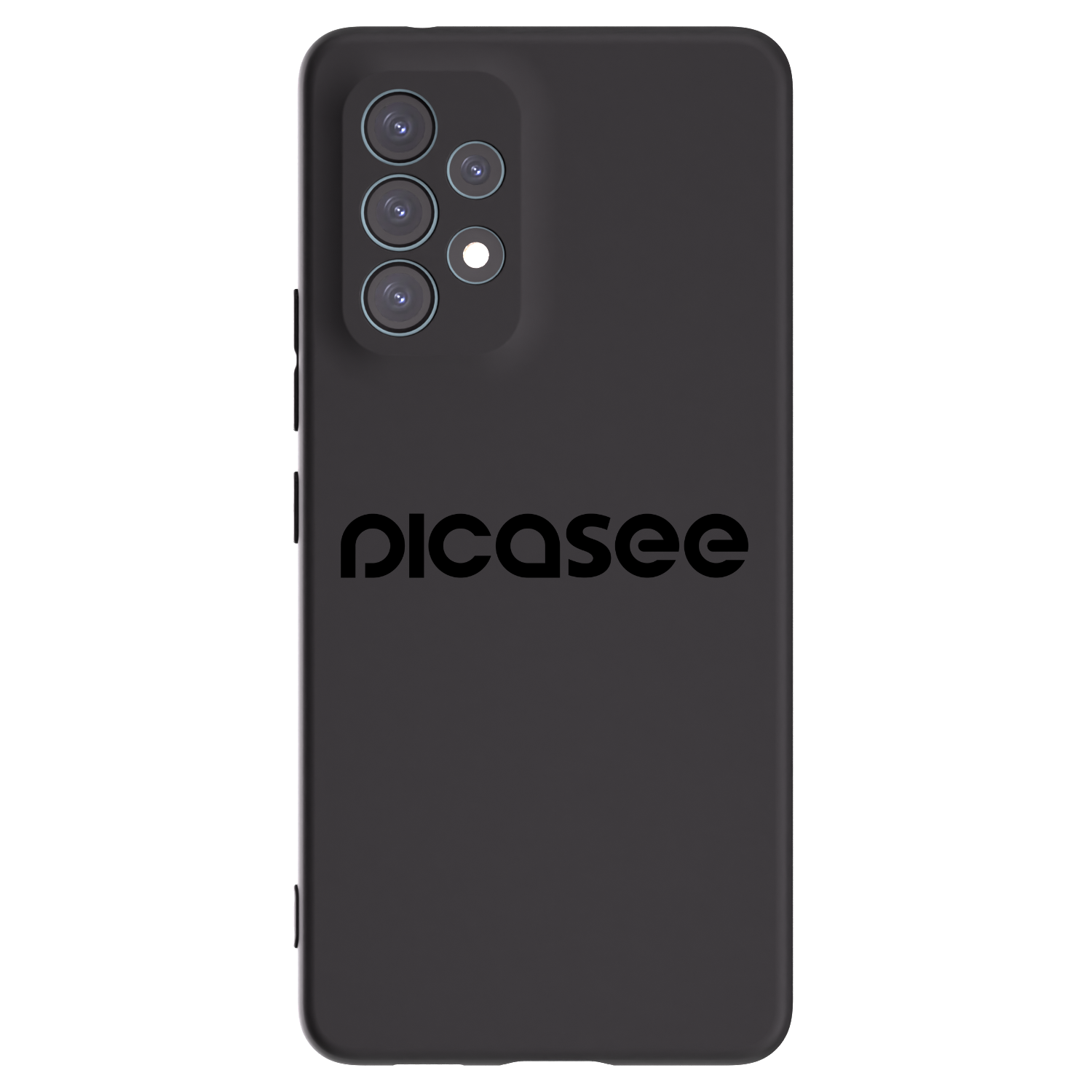 Picasee Μαύρη θήκη σιλικόνης για Samsung Galaxy A53 5G A536 - Picasee - new logo - black