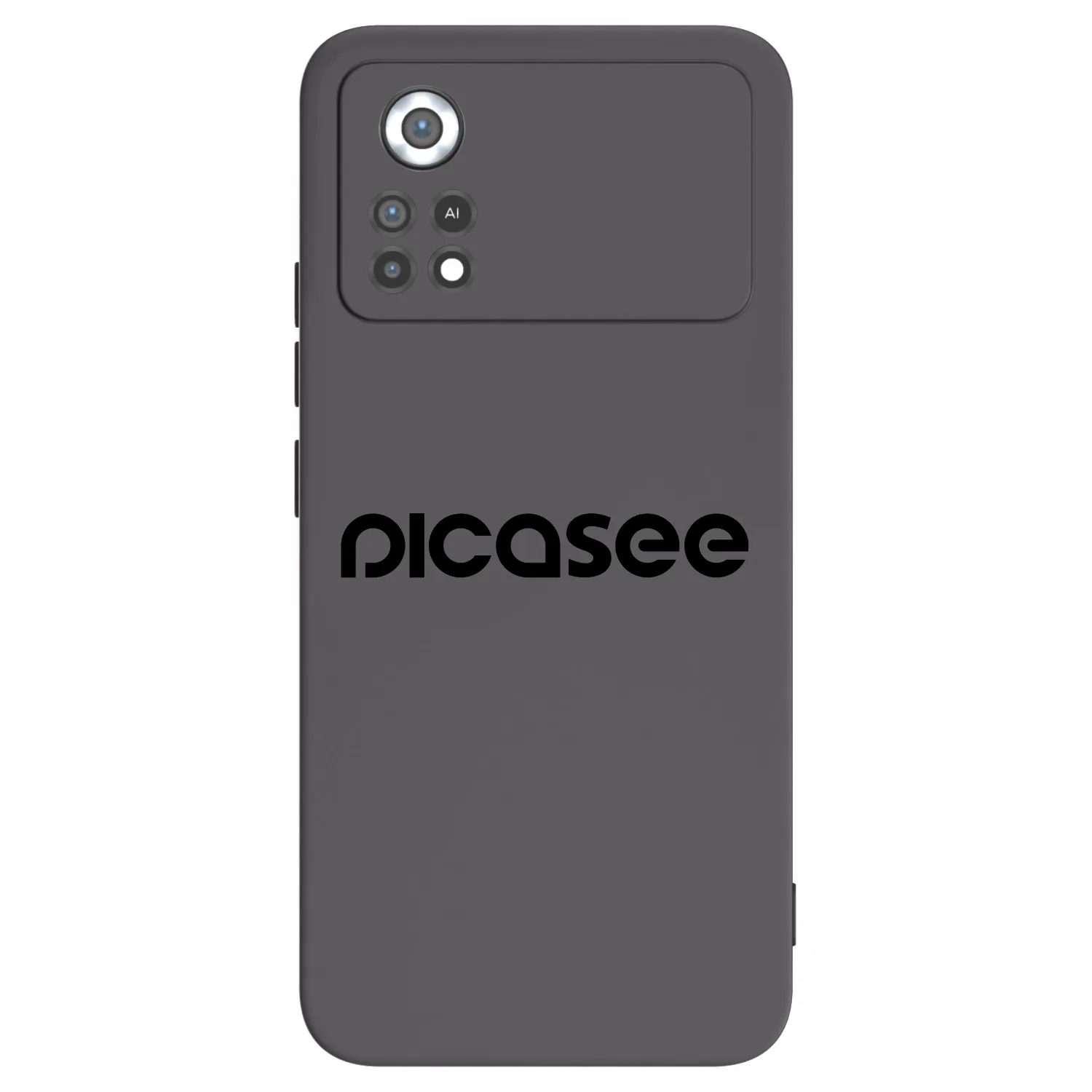 Picasee Μαύρη θήκη σιλικόνης για Xiaomi Poco X4 Pro 5G - Picasee - new logo - black