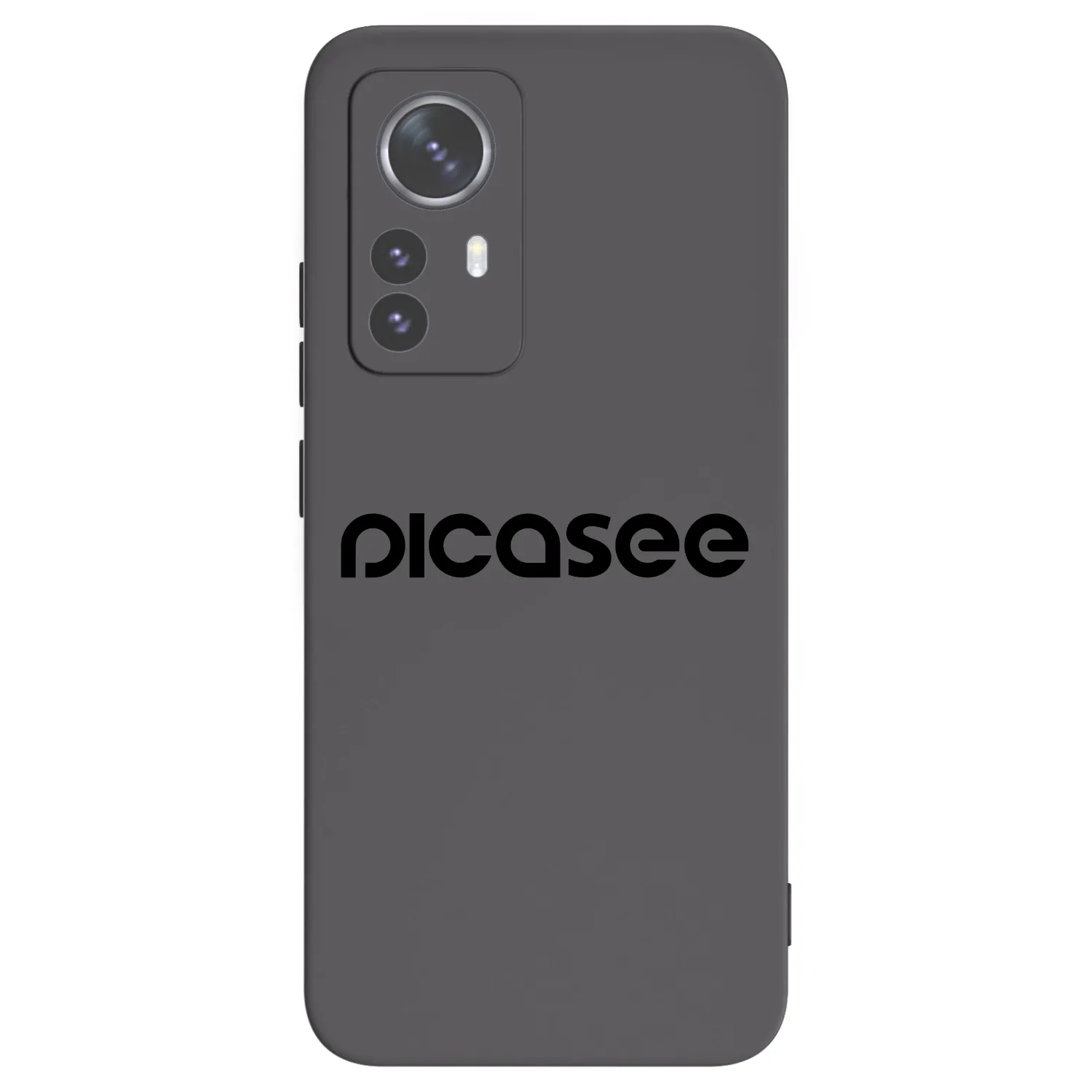 Picasee Μαύρη θήκη σιλικόνης για Xiaomi 12 Pro - Picasee - new logo - black