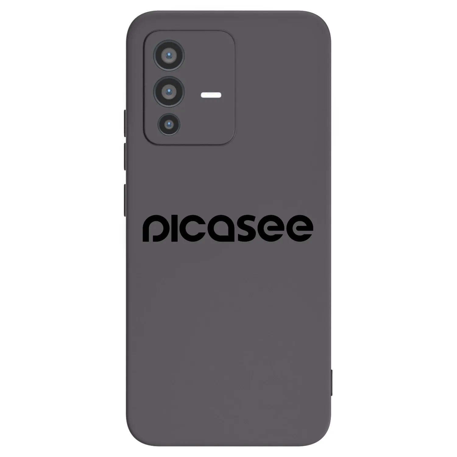 Picasee Μαύρη θήκη σιλικόνης για Vivo V23 5G - Picasee - new logo - black
