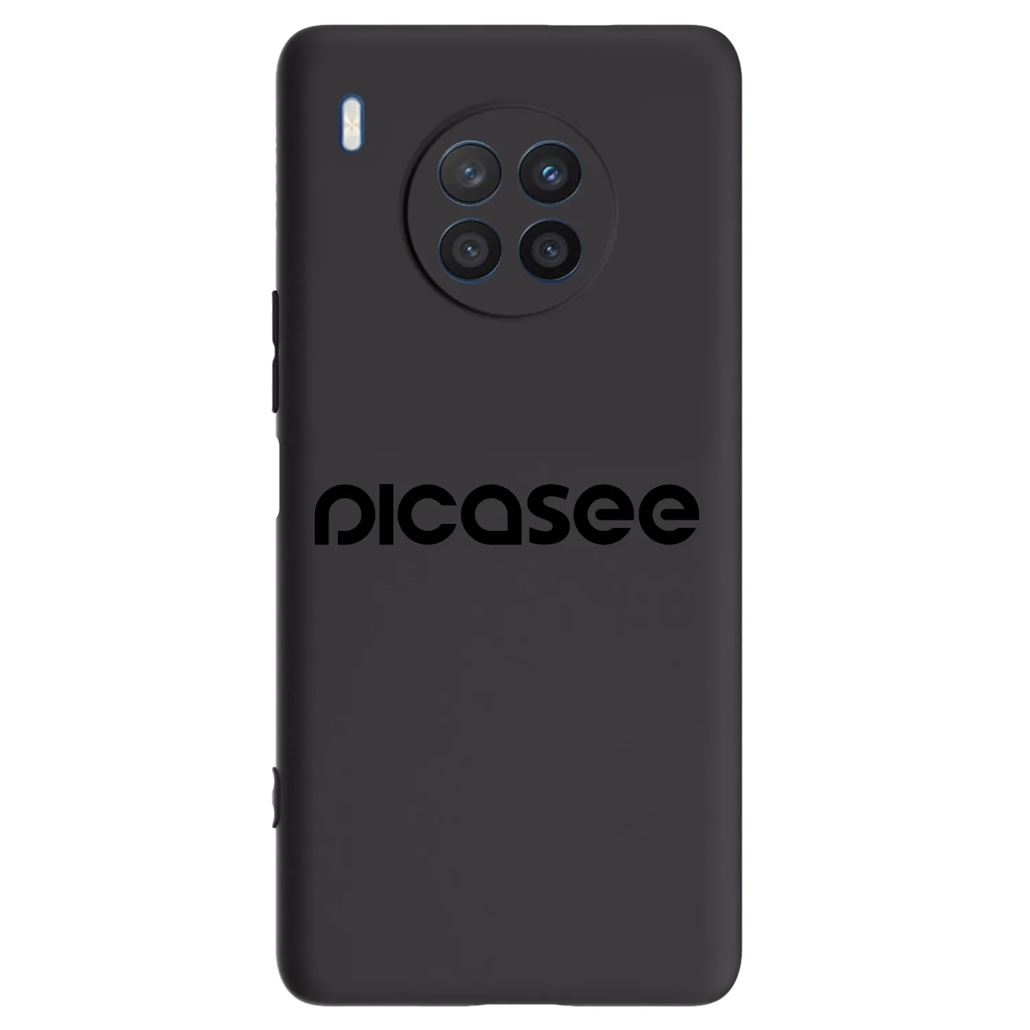 Picasee Μαύρη θήκη σιλικόνης για Honor 50 Lite - Picasee - new logo - black