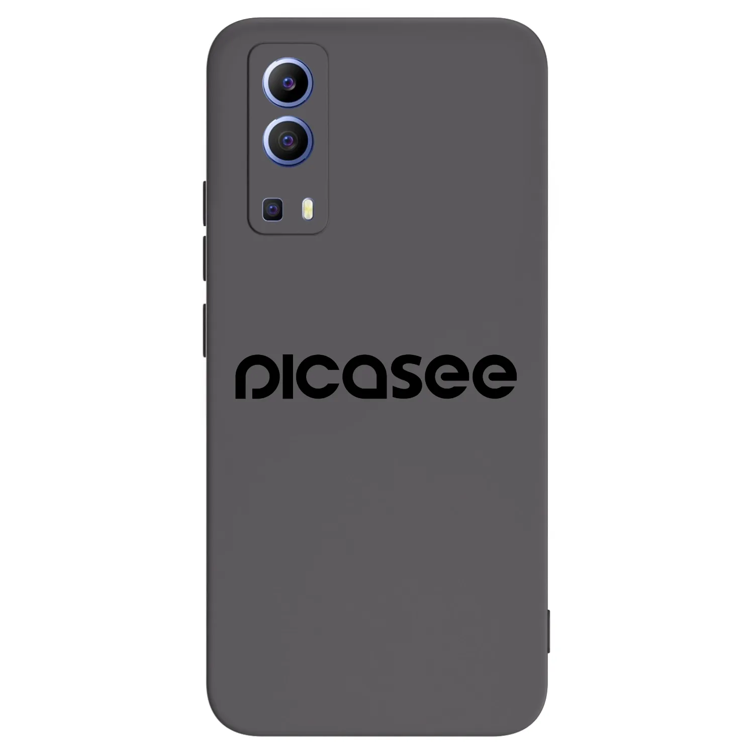 Picasee Μαύρη θήκη σιλικόνης για Vivo Y52 5G - Picasee - new logo - black