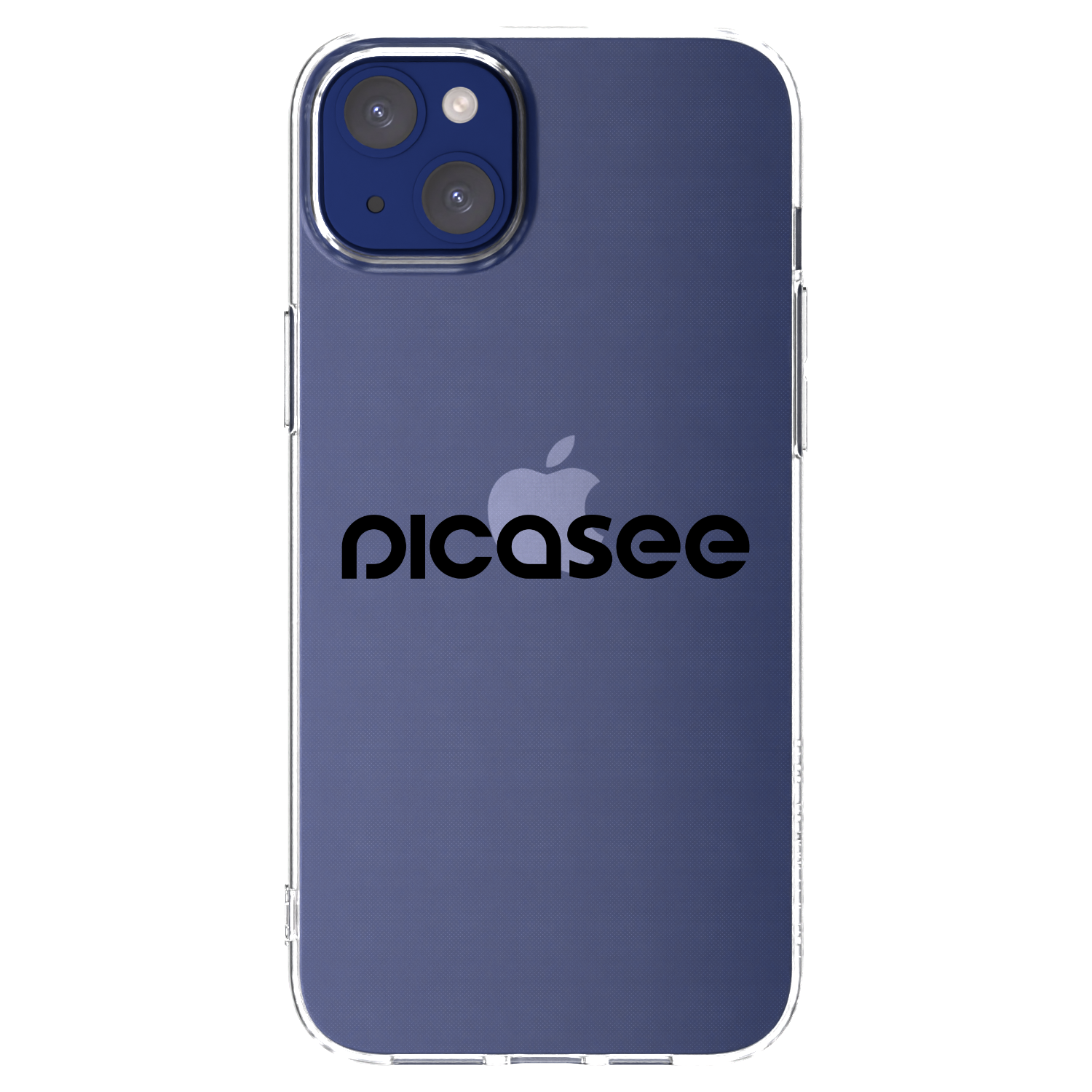 Picasee διαφανής θήκη σιλικόνης Apple iPhone 14 Plus - Picasee - new logo - black