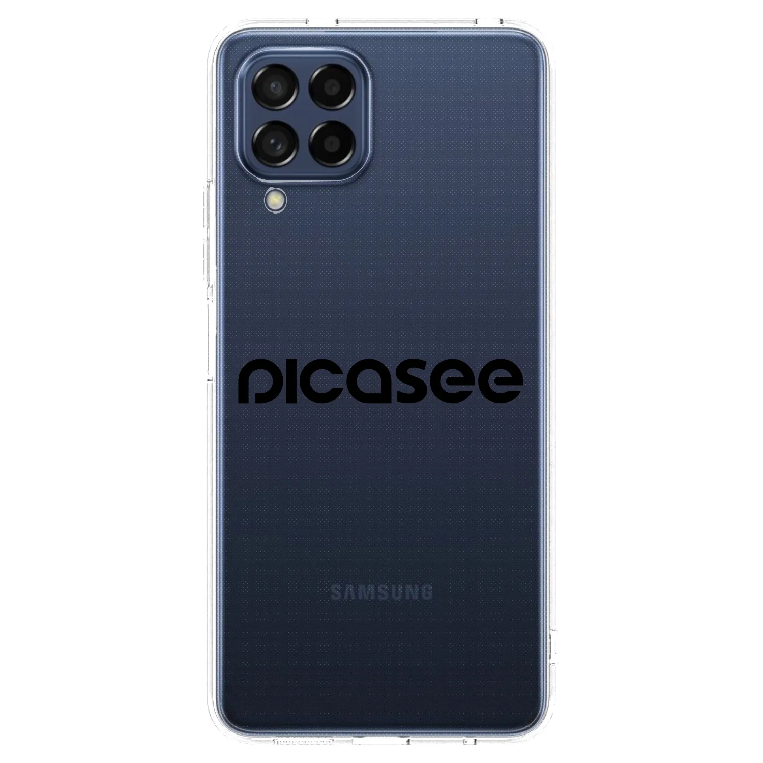Picasee διαφανής θήκη σιλικόνης Samsung Galaxy M53 5G - Picasee - new logo - black